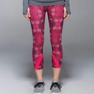 LuluLemon Prisma Multi Guava Lava Boom Juice Crops